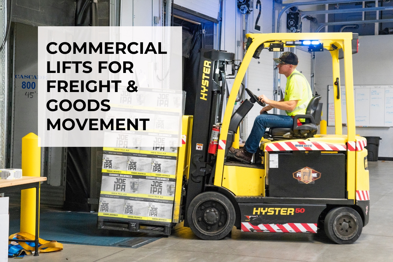 Commercial Lifts for Freight & Goods Movement attico elevators